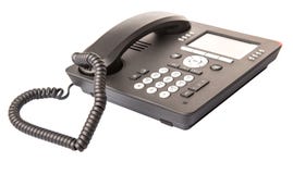 Nowożytny Desktop telefon II zdjęcie stock Nowożytny Desktop telefon II zdjęcie stock