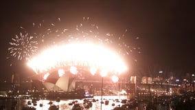 Nowy Rok wigilii 2013 Sydney zbiory Nowy Rok wigilii 2013 Sydney zbiory