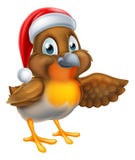 Noël Robin Bird de bande dessinée illustration de vecteur Noël Robin Bird de bande dessinée illustration de vecteur