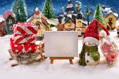Noël vient photographie stock Noël vient photographie stock