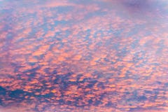 Nuages colorés dans le ciel avec des roses lumineux au-dessus d'intérieur Australie, comme une peinture image stock Nuages colorés dans le ciel avec des roses lumineux au-dessus d'intérieur Australie, comme une peinture image stock