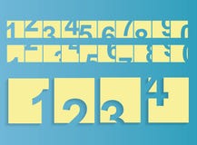 Numbers set Royalty Free Stock Photos Numbers set Royalty Free Stock Photos
