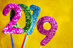 Nummer 2019, als nieuw jaar stock foto's Nummer 2019, als nieuw jaar stock foto's