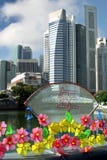 Nuovo anno cinese a Singapore fotografia stock libera da diritti Nuovo anno cinese a Singapore fotografia stock libera da diritti