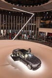 Nuovo BMW di lusso un salone di 7 serie allo IAA 2015 immagini stock Nuovo BMW di lusso un salone di 7 serie allo IAA 2015 immagini stock
