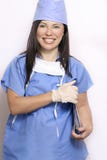 Nurse In Hospital Uniform Stock Photography