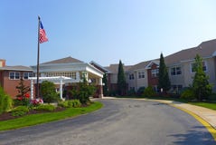 Nursing Home Entrance Royalty Free Stock Images Nursing Home Entrance Royalty Free Stock Images
