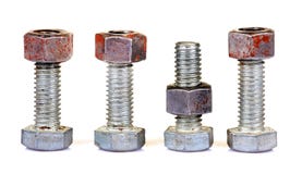 Nut And Bolts Royalty Free Stock Image