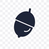 Nut transparent icon. Nut symbol design from India collection. stock illustration Nut transparent icon. Nut symbol design from India collection. stock illustration