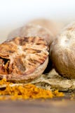  nutmeg foto de stock royalty free