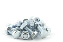 Nuts And Bolts Stock Photo
