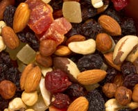 Nuts And Dried Fruits Stock Photos