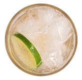 Ny coctaillemonad, honungcitronsodavatten med limefruktskivan och mi arkivfoton Ny coctaillemonad, honungcitronsodavatten med limefruktskivan och mi arkivfoton