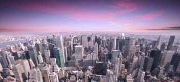 NYC-Stadt-Skylinesonnenuntergang NYC-Stadt-Skylinesonnenuntergang