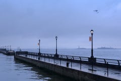 NYC - Οι αποβάθρες του πάρκου μπαταριών NYC - Οι αποβάθρες του πάρκου μπαταριών