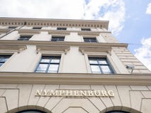 Nymphenburg porslinlager munich royaltyfri fotografi Nymphenburg porslinlager munich royaltyfri fotografi