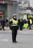 NYPD Traffic Control Police Officer in Midtown Manhattan stock images NYPD Traffic Control Police Officer in Midtown Manhattan stock images