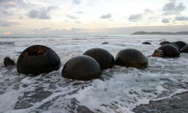 nz moeraki валунов