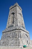 Närbildsikt av den Shipka minnesmärken, Bulgarien royaltyfria bilder Närbildsikt av den Shipka minnesmärken, Bulgarien royaltyfria bilder