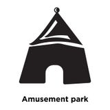Nöjesfältsymbolsvektor som isoleras på vit bakgrund, logo Co stock illustrationer Nöjesfältsymbolsvektor som isoleras på vit bakgrund, logo Co stock illustrationer
