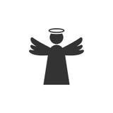 O anjo, ícone de easter pode ser usado para a Web, logotipo, app móvel, UI, UX ilustração do vetor O anjo, ícone de easter pode ser usado para a Web, logotipo, app móvel, UI, UX ilustração do vetor
