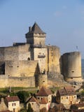 O Château de Castelnaud imagens de stock O Château de Castelnaud imagens de stock