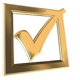 O.K. de doos van de controle vector illustratie O.K. de doos van de controle vector illustratie