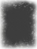 O quadro abstrato do Natal cobre o efeito com os flocos de neve Eps 10 ilustração do vetor O quadro abstrato do Natal cobre o efeito com os flocos de neve Eps 10 ilustração do vetor