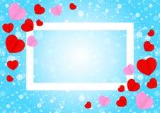 O quadro branco vazio e a forma cor-de-rosa vermelha do cora??o para o fundo do cart?o dos Valentim da bandeira do molde, muitos ilustração do vetor O quadro branco vazio e a forma cor-de-rosa vermelha do cora??o para o fundo do cart?o dos Valentim da bandeira do molde, muitos ilustração do vetor