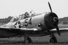 O Texan norte-americano da aviação T-6 imagens de stock O Texan norte-americano da aviação T-6 imagens de stock
