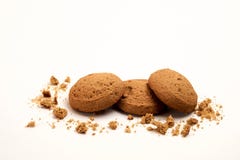 Oatmeal cookies closeup shot royalty free stock photo Oatmeal cookies closeup shot royalty free stock photo