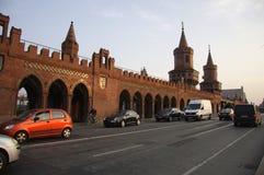 Oberbaumbruecke (γέφυρα Oberbaum) Στοκ Εικόνα Oberbaumbruecke (γέφυρα Oberbaum) Στοκ Εικόνα