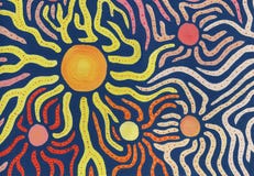Obraz olejny tekstura na kanwie Fantazj gwiazdy ilustracja wektor Obraz olejny tekstura na kanwie Fantazj gwiazdy ilustracja wektor