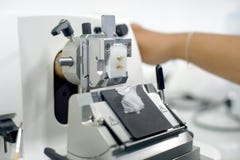 Obrotowa Microtome sekcja zdjęcie royalty free Obrotowa Microtome sekcja zdjęcie royalty free