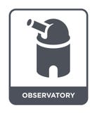 observatory icon in trendy design style. observatory icon isolated on white background. observatory vector icon simple and modern stock illustration observatory icon in trendy design style. observatory icon isolated on white background. observatory vector icon simple and modern stock illustration