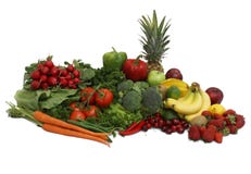 Obst und Gemüse Anordnung stockbild Obst und Gemüse Anordnung stockbild