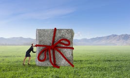 Obtenez votre cadeau Media mélangé images stock Obtenez votre cadeau Media mélangé images stock