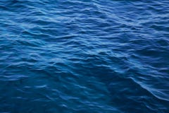 Ocean: Blue water background - empty natural surface.