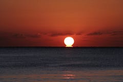 Ocean Sunrise Royalty Free Stock Photography