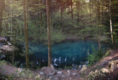 Ochiul Bei, Cheile Nerei, Caras-Severin county, Romania Royalty Free Stock Images Ochiul Bei, Cheile Nerei, Caras-Severin county, Romania Royalty Free Stock Images