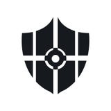 Ochraniający ikona wektoru znak i symbol odizolowywający na białym tle, Ochraniający logo pojęcie ilustracja wektor Ochraniający ikona wektoru znak i symbol odizolowywający na białym tle, Ochraniający logo pojęcie ilustracja wektor