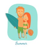 också vektor för coreldrawillustration Sommar illustration för diagram för tecknad filmteckenbarn färgrik royaltyfri illustrationer också vektor för coreldrawillustration Sommar illustration för diagram för tecknad filmteckenbarn färgrik royaltyfri illustrationer