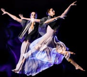 Odern ballet dancer dancing woman isolated black bacground stock photography Odern ballet dancer dancing woman isolated black bacground stock photography