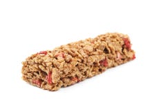 Odżywek adra chewy bar odizolowywający zdjęcie stock Odżywek adra chewy bar odizolowywający zdjęcie stock