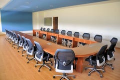 Office. Pic of a meeting room at a big office building Office. Pic of a meeting room at a big office building