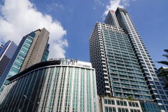 Office Buildings In Manila, Philippines Stock Photos Office Buildings In Manila, Philippines Stock Photos
