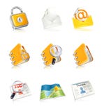 Office & Business Icons Stock Image Office & Business Icons Stock Image