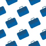 Office case symbol seamless pattern. Briefcase icon backdrop stock illustration Office case symbol seamless pattern. Briefcase icon backdrop stock illustration