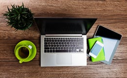 Office desk royalty free stock photo Office desk royalty free stock photo