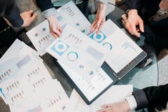 Meeting business team brainstorm document info stock images Meeting business team brainstorm document info stock images